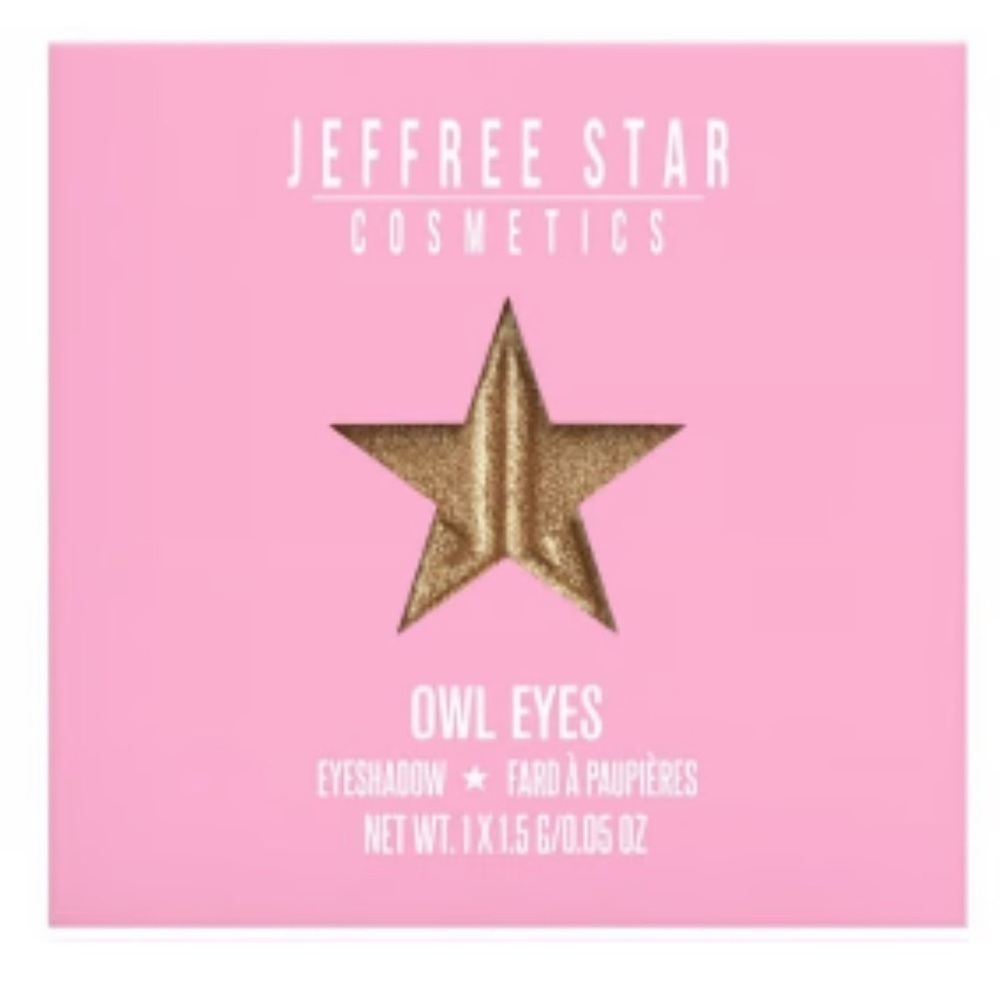 Jeffree Star Cosmetics Owl Eyes Golden Shade Artistry Single Eyeshadow